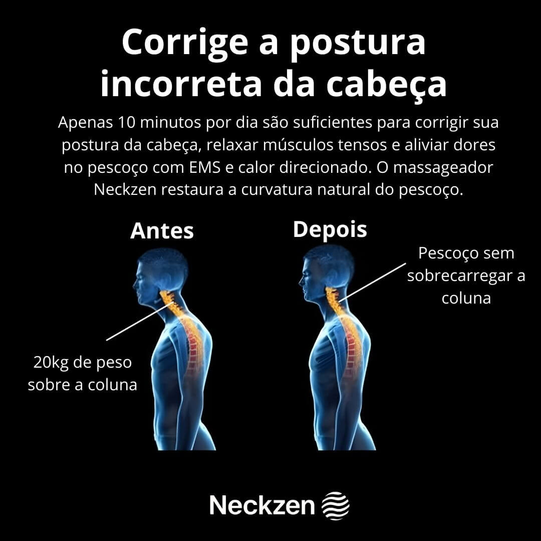 NeckZen - Massageador Cervical 4 em 1