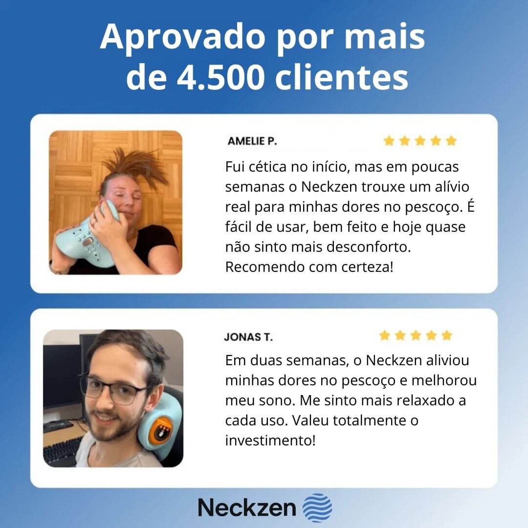 NeckZen - Massageador Cervical 4 em 1